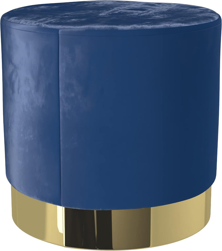 Amour Gold Hocker (blau), Blau