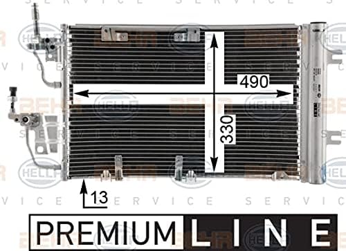 BEHR HELLA SERVICE 8FC 351 302-371 *** PREMIUM LINE *** Kondensator, Klimaanlage