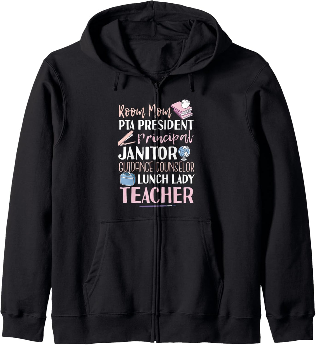 Homeschool Pflichten Homeschool Mom Lustige Meme Kapuzenjacke