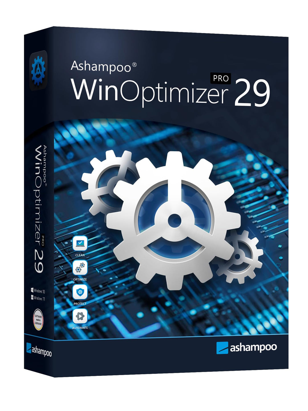 WinOptimizer 27 - 3 USER Lizenz - Tuning für Windows 11 10 8.1 8 7 - unbegrenzte Laufzeit