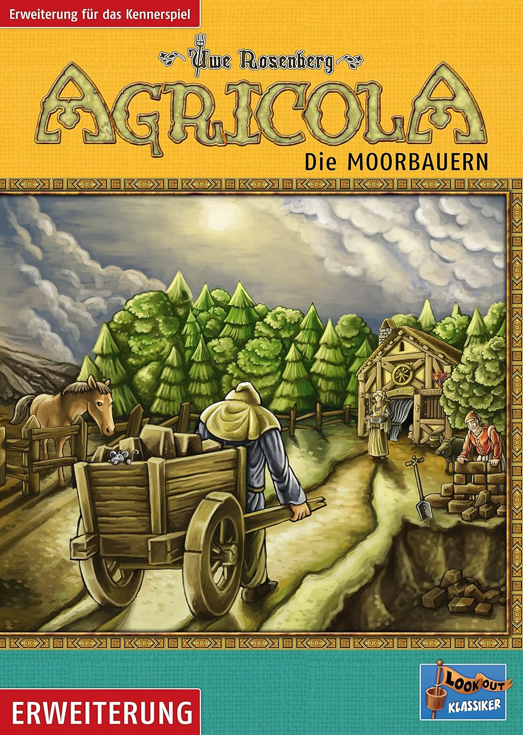 Lookout | Agricola – Die Moorbauern | Erweiterung | Kennerspiel | Brettspiel | 1-4 Spieler | Ab 12+