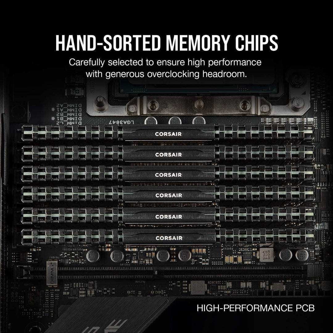 Corsair CMK8GX4M1A2400C16 Vengeance LPX 8 GB (1 x 8 GB) DDR4 2400 MHz C16 XMP 2.0 Hochleistungs-Desk