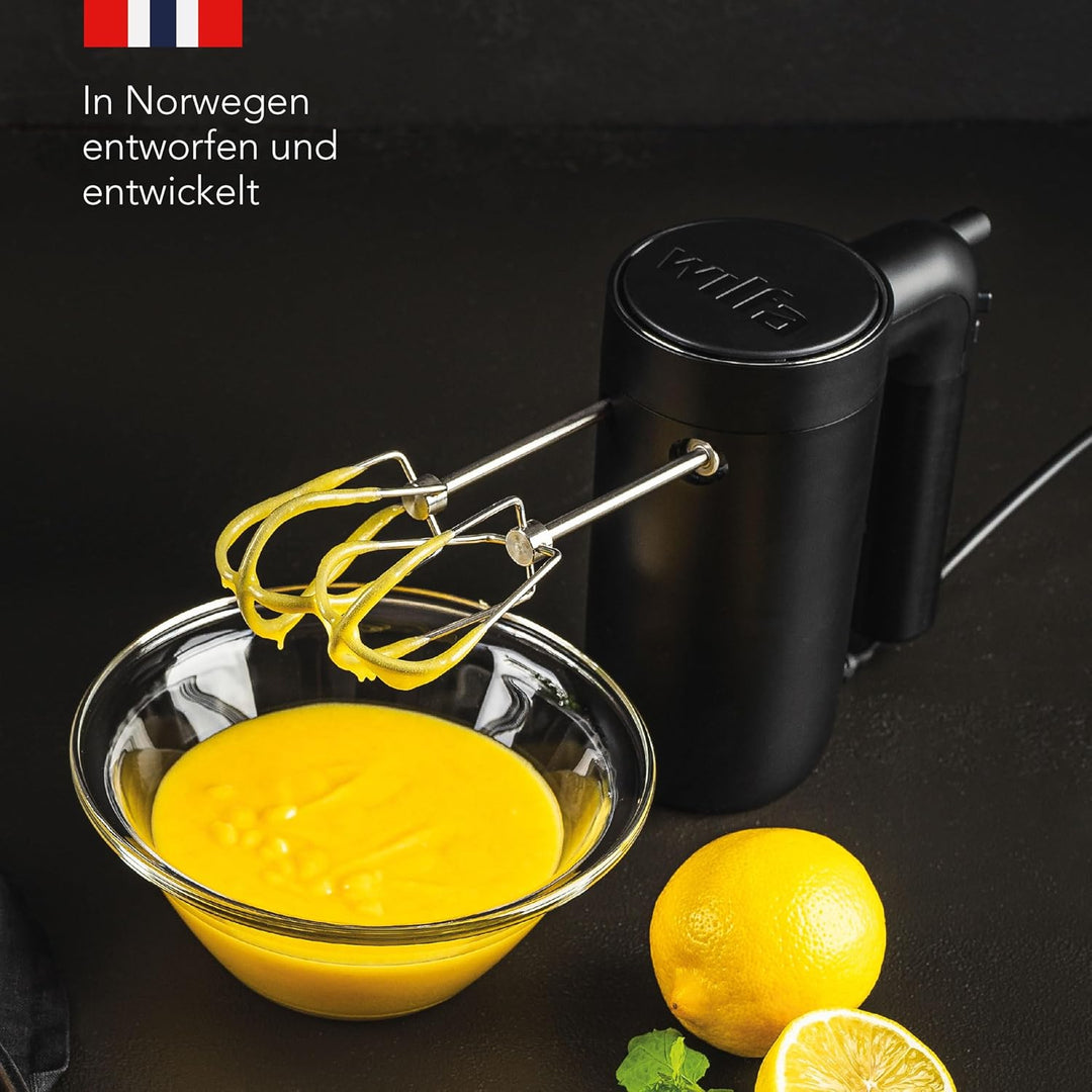 Wilfa Handmixer Smooth Mix 500 I 500 W I 5 Geschwindigkeiten I Boost-Funktion & Auswurf-Funktion I i