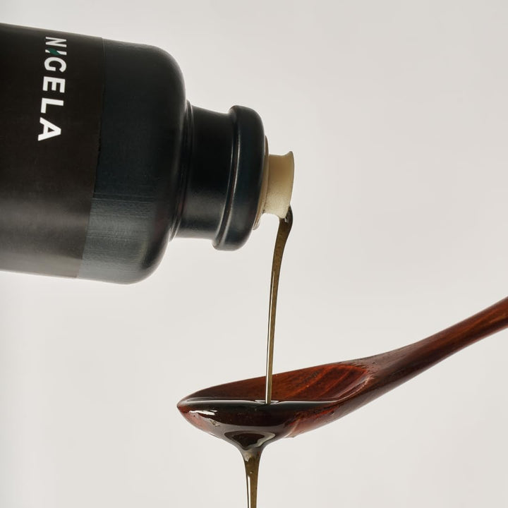 Nigela BIO Schwarzkümmelöl ungefiltert - Ägyptisches Schwarzkümmel Öl mit hohem Thymochinongehalt -