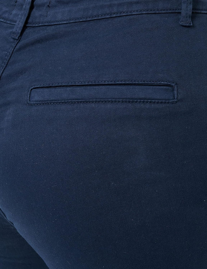 Springfield Damen Chino-Hosen-gürtel Jeanshose 34 Marineblau 1, 34 Marineblau 1