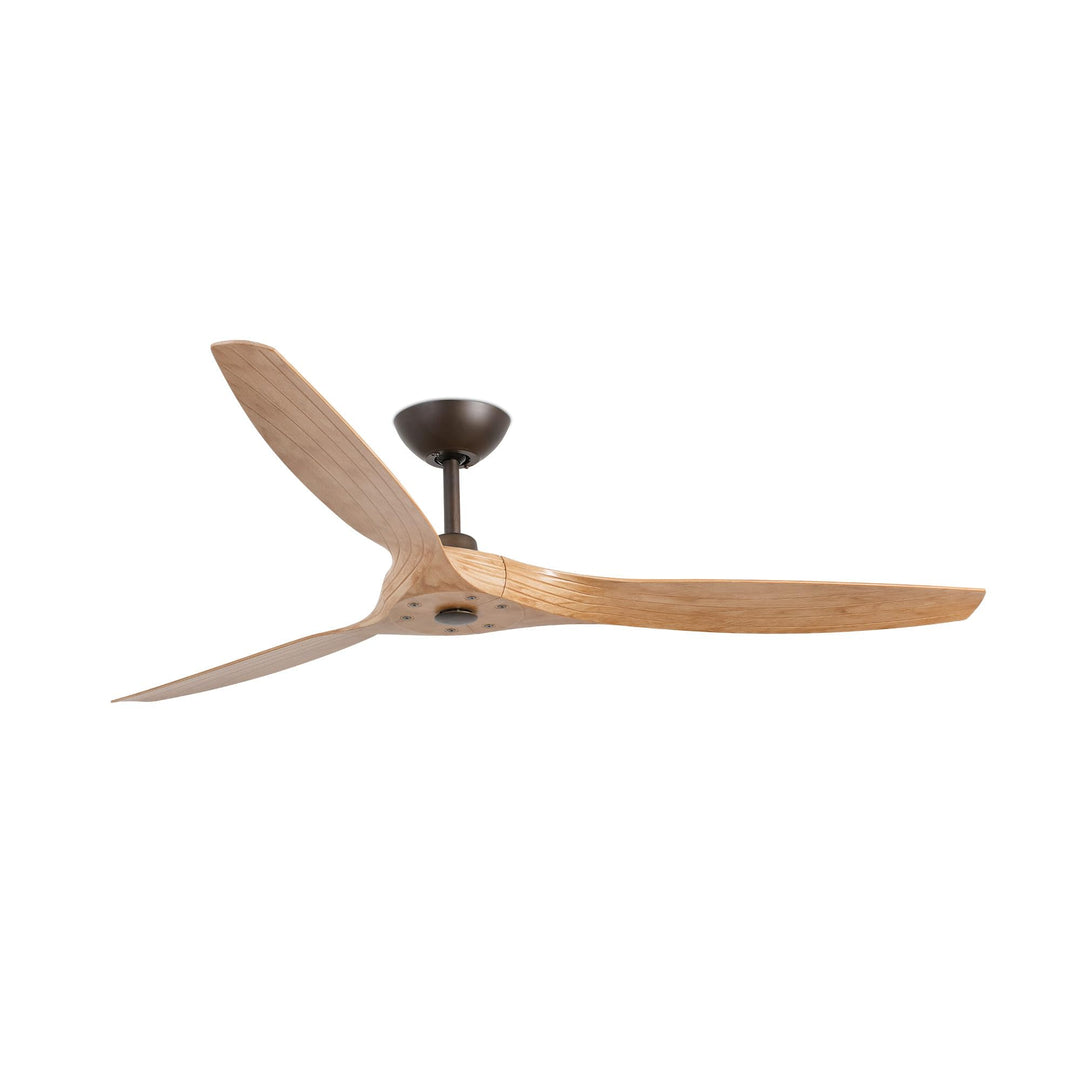 FARO BARCELONA 33519 - MOREA Deckenventilator hellbraun mit Gleichstrommotor