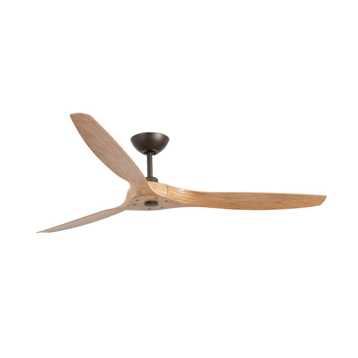 FARO BARCELONA 33519 - MOREA Deckenventilator hellbraun mit Gleichstrommotor