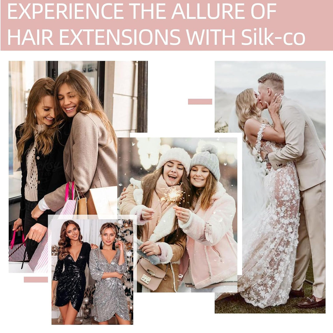 Tape Extensions Echthaar 10stk, Remy Tape in Extensions Haarverlängerung, Skin Weft Echthaar Haarext