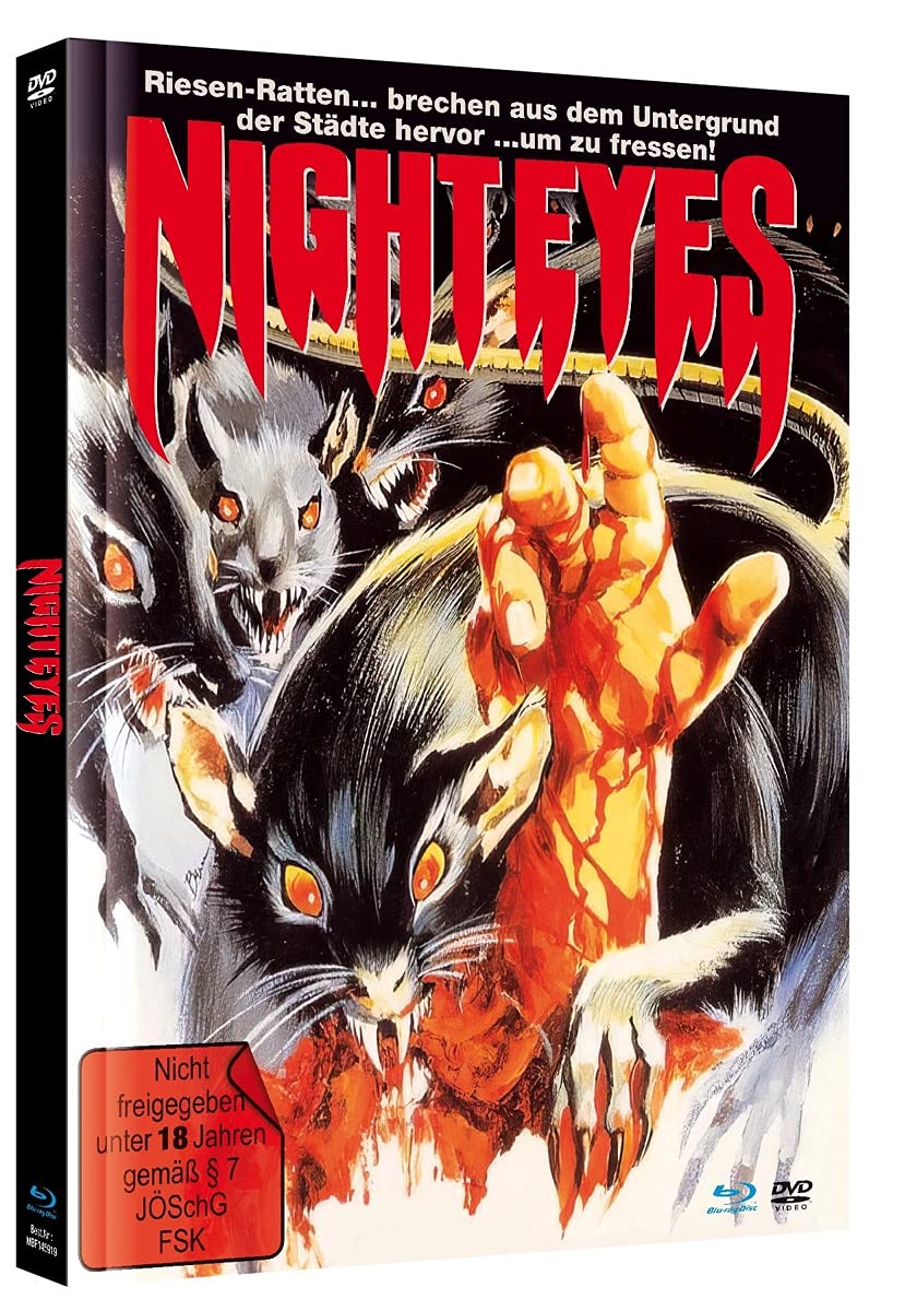 Night Eyes – Limited Mediabook – Cover B (Blu-ray & DVD), Blu-ray