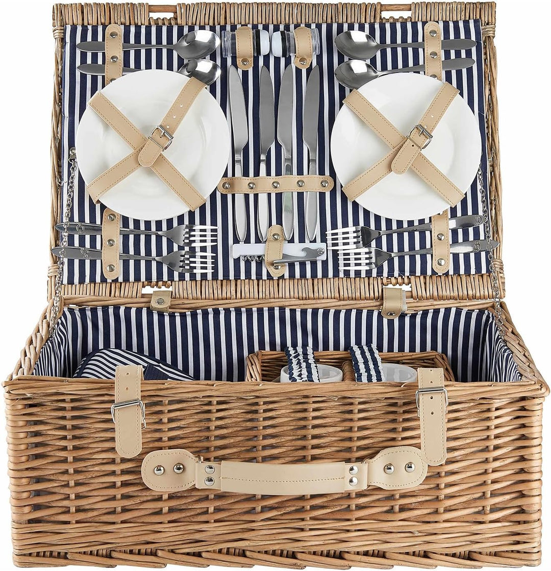 BUTLERS A DAY IN THE PARK Picknickkorb für 4 Personen B 55 x T 37cm