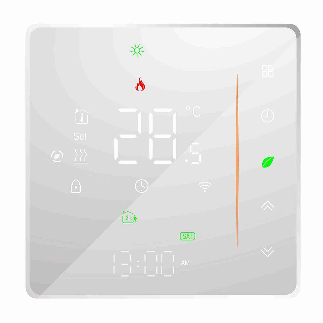 Ailgely WiFi Smart Thermostat Raumthermostat, Wöchentlich programmierbar Unterstützt Touch Control/M
