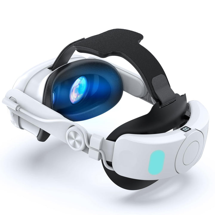Elite Gurt mit Akku für Quest 3, NEWENMO 5300 mAh Akkupack, Kopfband, verstellbares VR-Zubehör für Q