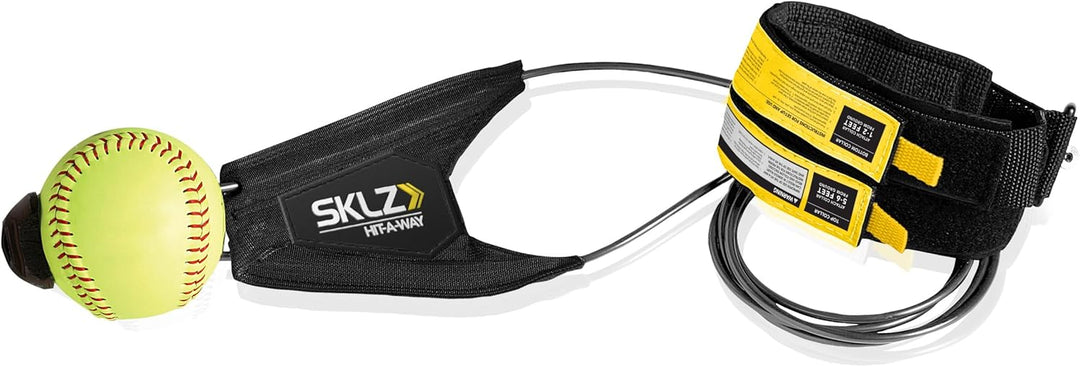 SKLZ - Hit-A-Way Softball schwarz / gelb, schwarz / gelb