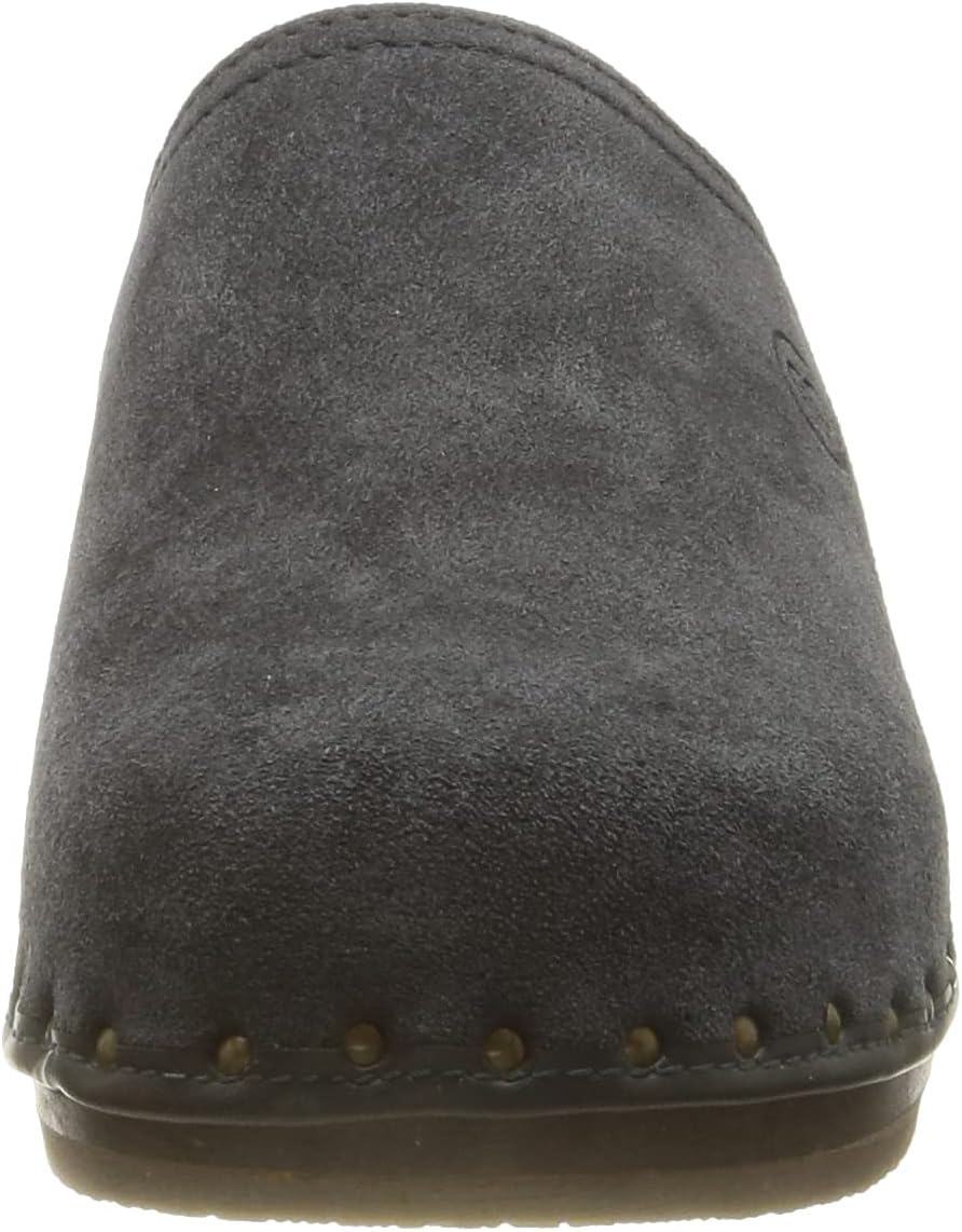 Berkemann Velours-Toeffler Unisex-Erwachsene Clogs 36 1/3 EU Blau, 36 1/3 EU Blau
