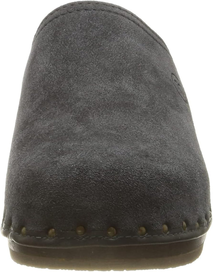 Berkemann Velours-Toeffler Unisex-Erwachsene Clogs 36 1/3 EU Blau, 36 1/3 EU Blau