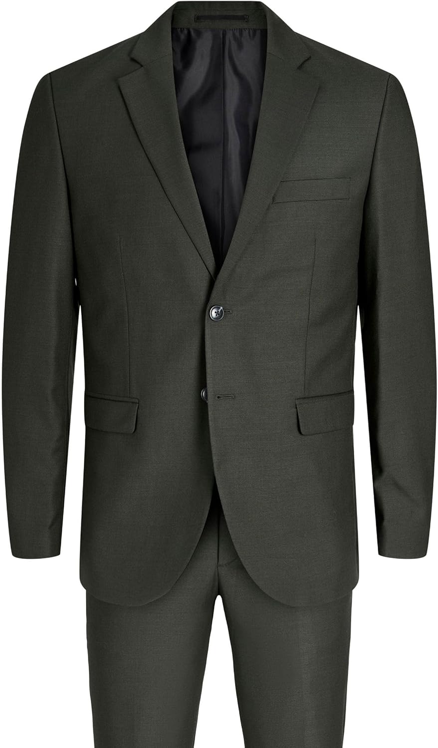 JACK &amp; JONES Male Einreihiger Blazer und Hose JPRSOLARIS Super Slim Fit Anzug 46 Rosin, 46 Rosin