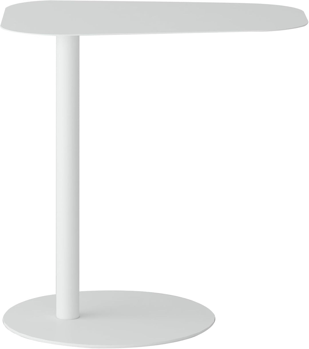 [en.casa] Beistelltisch Nastätten Gartentisch Couchtisch mit Metallgestell Sofatisch modernes Design