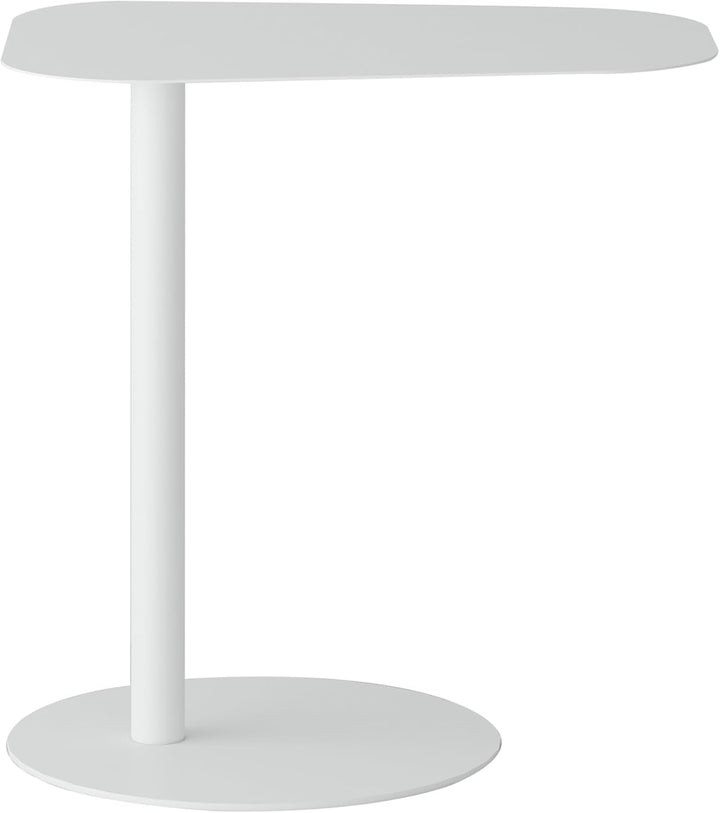 [en.casa] Beistelltisch Nastätten Gartentisch Couchtisch mit Metallgestell Sofatisch modernes Design