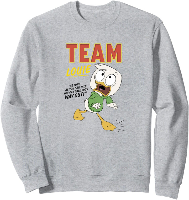 Disney Duck Tales Team Louie Talk Your Way Out Sweatshirt