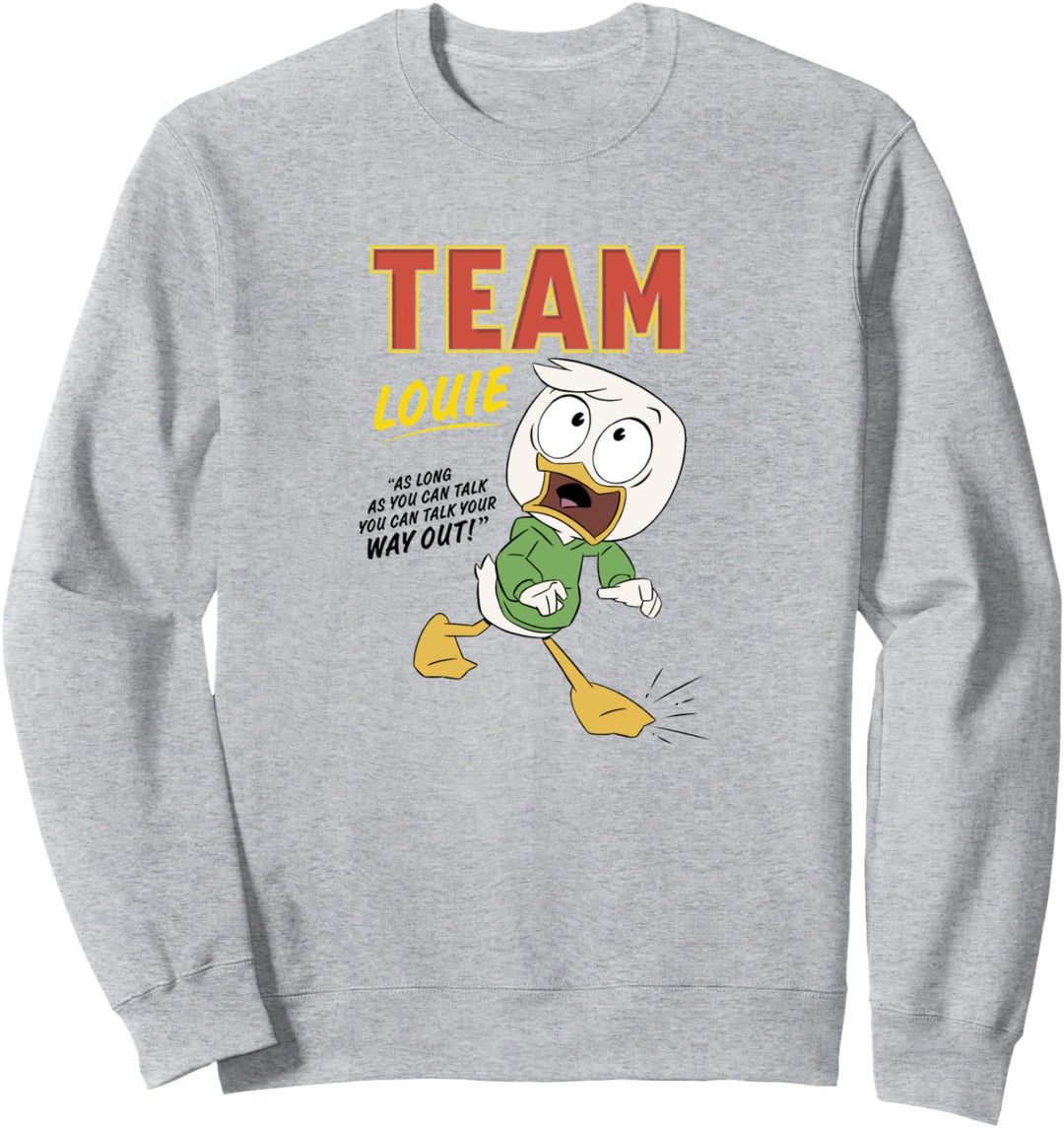 Disney DuckTales Team Louie You Can Talk Your Way Out Sweatshirt