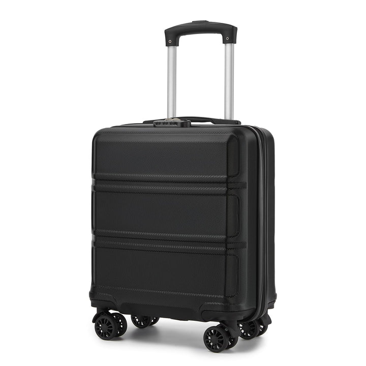 KONO Koffer Trolley Reisekoffer aus ABS+PC – Leichter Hartschalenkoffer mit 4 Zwillingsrollen und TS