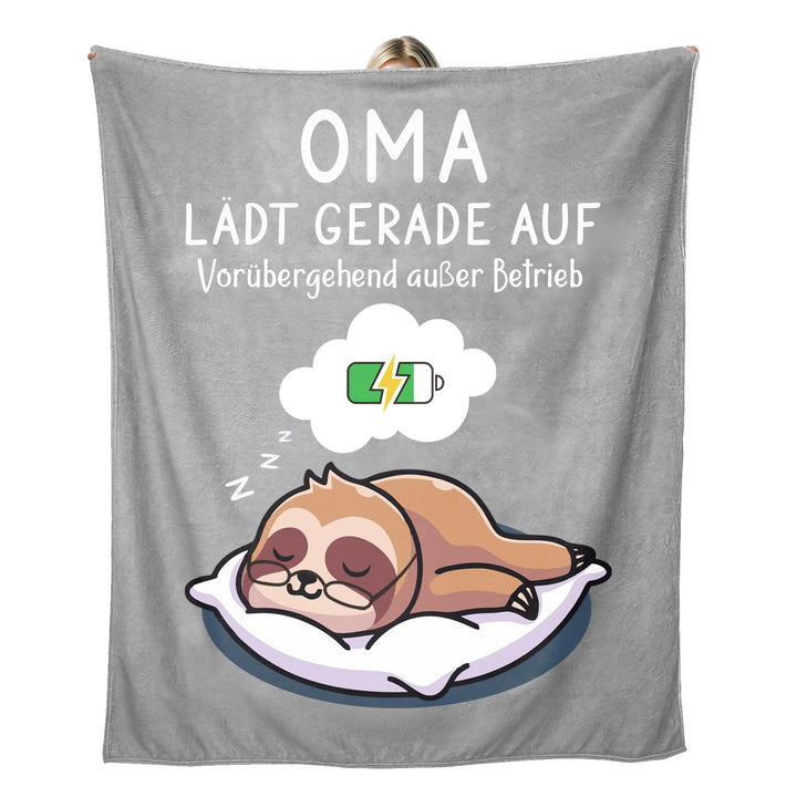 Geschenke für Oma - Kuscheldecke Beste Oma Geschenk, Geburtstagsgeschenk Geburtstag Muttertagsgesche