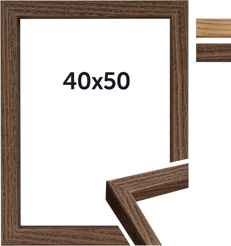 Dörr Eichenholzrahmen Oakwood Deep Dunkelbraun 40x50 40x50 Dark Brown, 40x50 Dark Brown