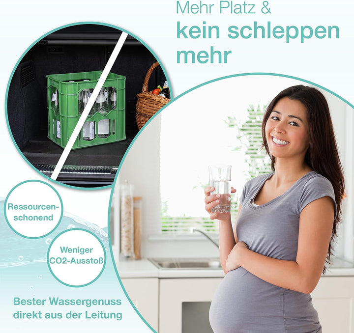 staysafe ANTIKALK Wasserfilter Set inkl. gratis Zubehör | Kalkschutzgranulat made in Germany | Unter