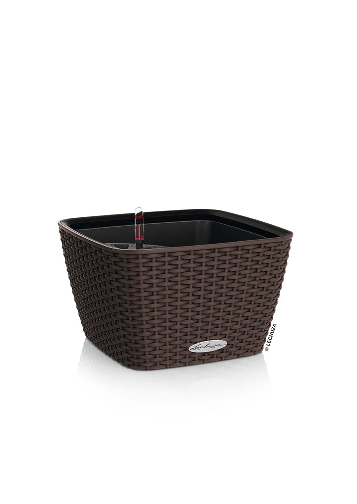 LECHUZA BACINO Cottage mokka 15455 30x30x18 cm Mokka, 30x30x18 cm Mokka