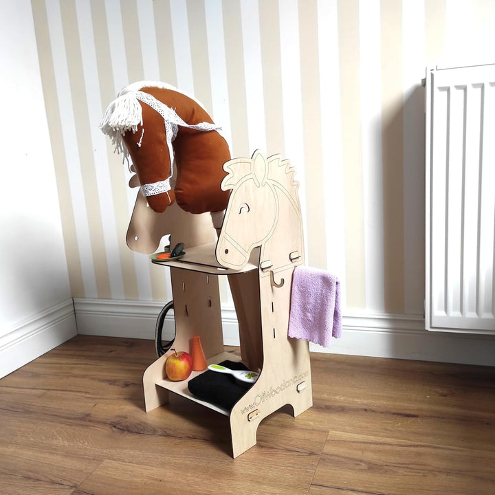 Hobby Horse Stall, Holzstall, Pferde Stall, Hobby Horse Ständer