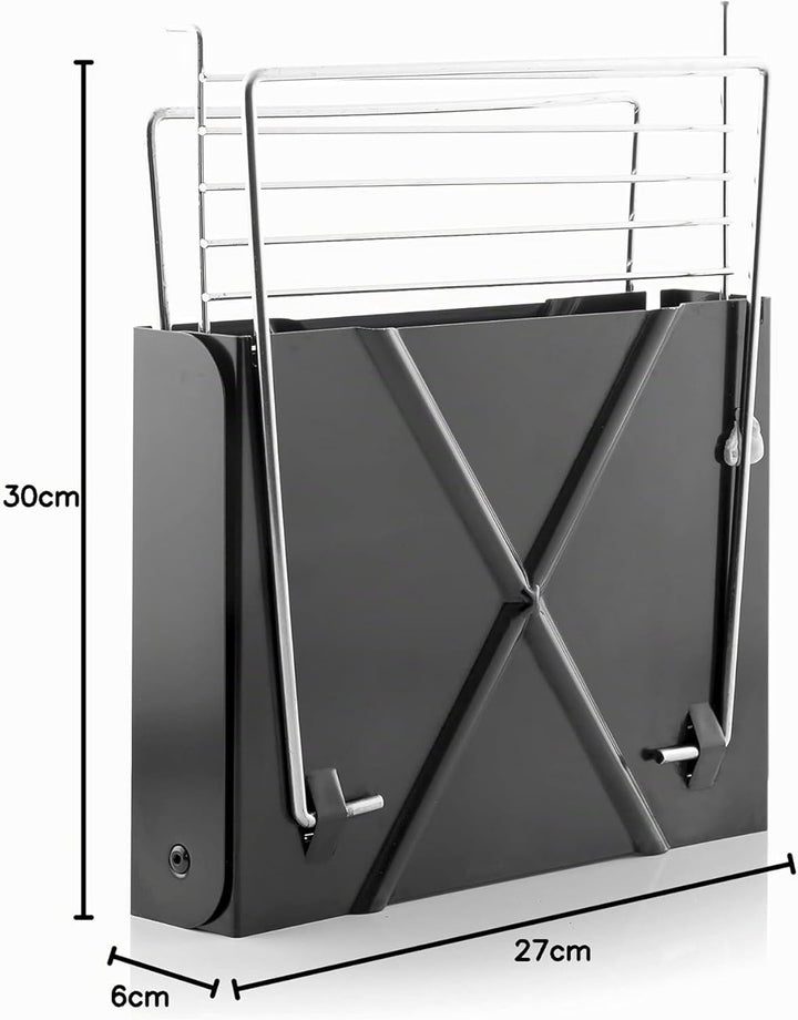 InnovaGoods® Tragbarer, klappbarer Mini-Holzkohlegrill Foldecue, Leicht zu transportieren, Einfach z