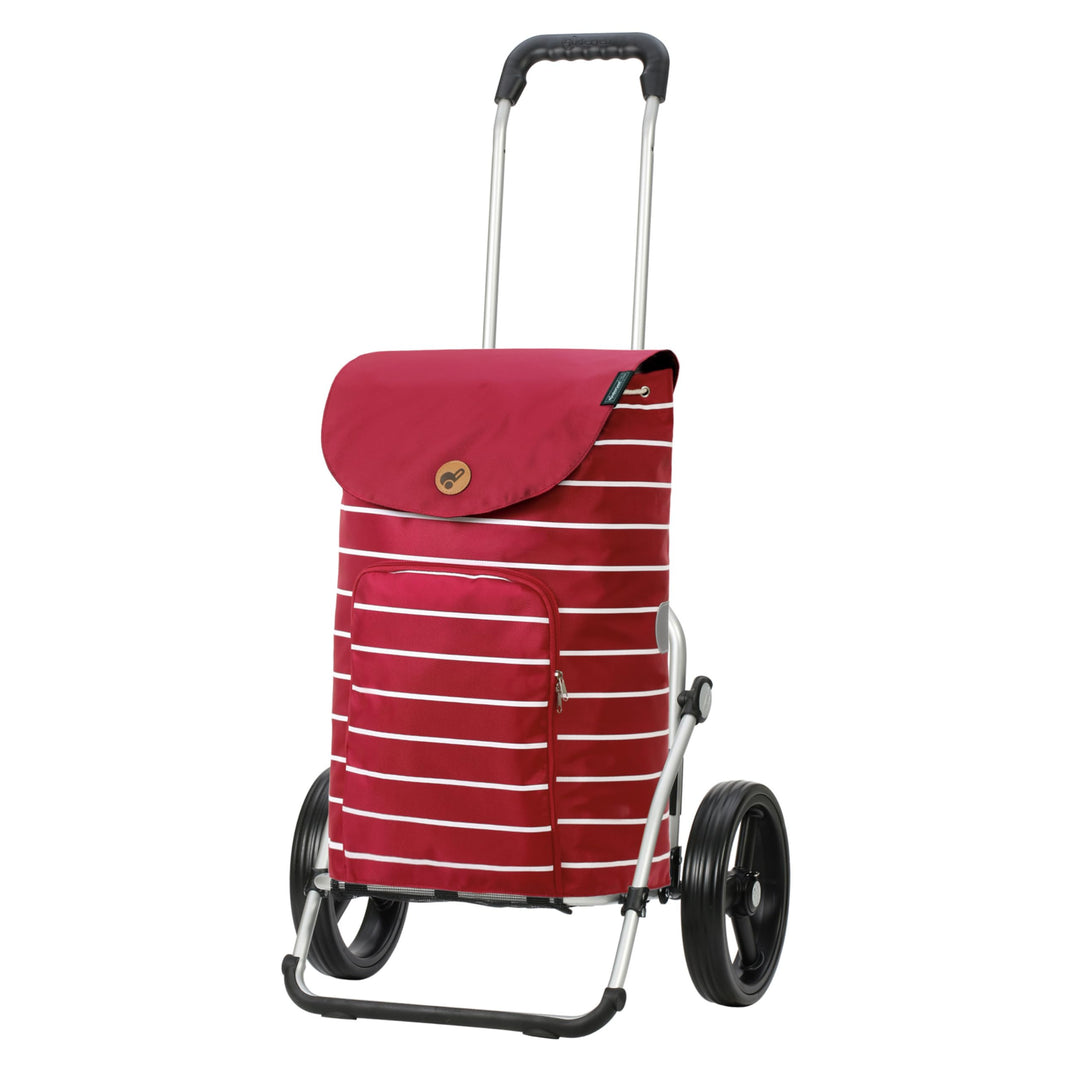 Andersen Einkaufstrolley - klappbar - 47 Liter | Aufhängung für Einkaufswagen - belastbar 50 kg - Al