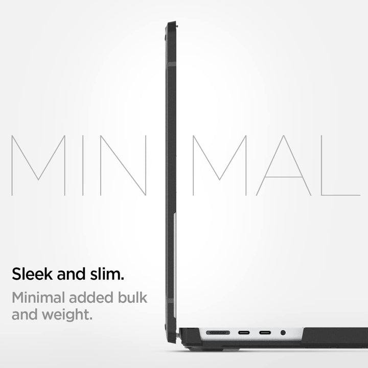 Spigen Rugged Armor Hülle MacBook Pro 14" Zoll Case Kompatibel mit M3 / M3 Pro / M3 Max / M2 Pro / M