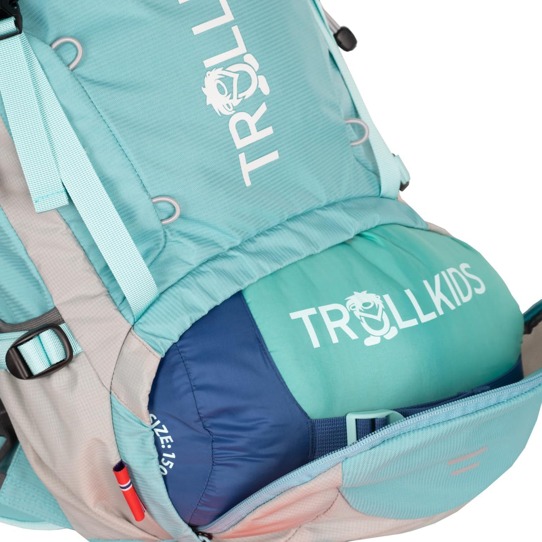Trollkids Kids Trolltunga Pack 30L grey, One Size Grau Mittelgrosse, Grau Mittelgrosse