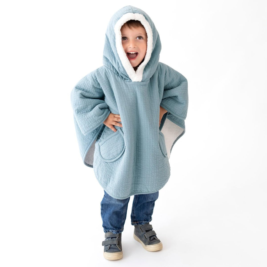 BEMINI Reiseponcho Pady tetra jersey + teddy Wonder 9-36m Wonder, 9-36m Wonder