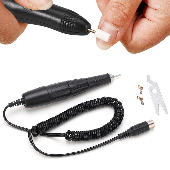 Kabelloser Nagelbohrer 35000 U Min Elektrischer Maniküre Gerät Pediküre Set mit USB Ladegerät und 6