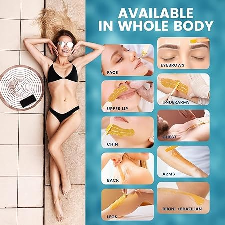 Wachswärmer Waxing set Wax maschine: Vinmall Wachsmaschine enthaarung Warmwachsgerät mit Wachsperlen