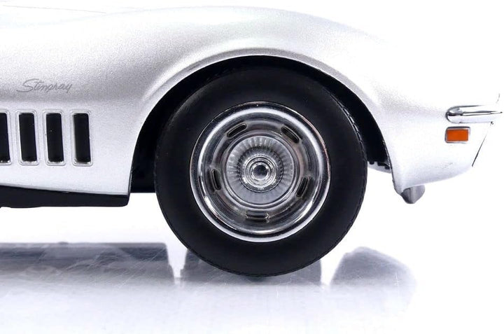 Norev Chevrolet Corvette C3 1969 Silber Modellauto 1:18