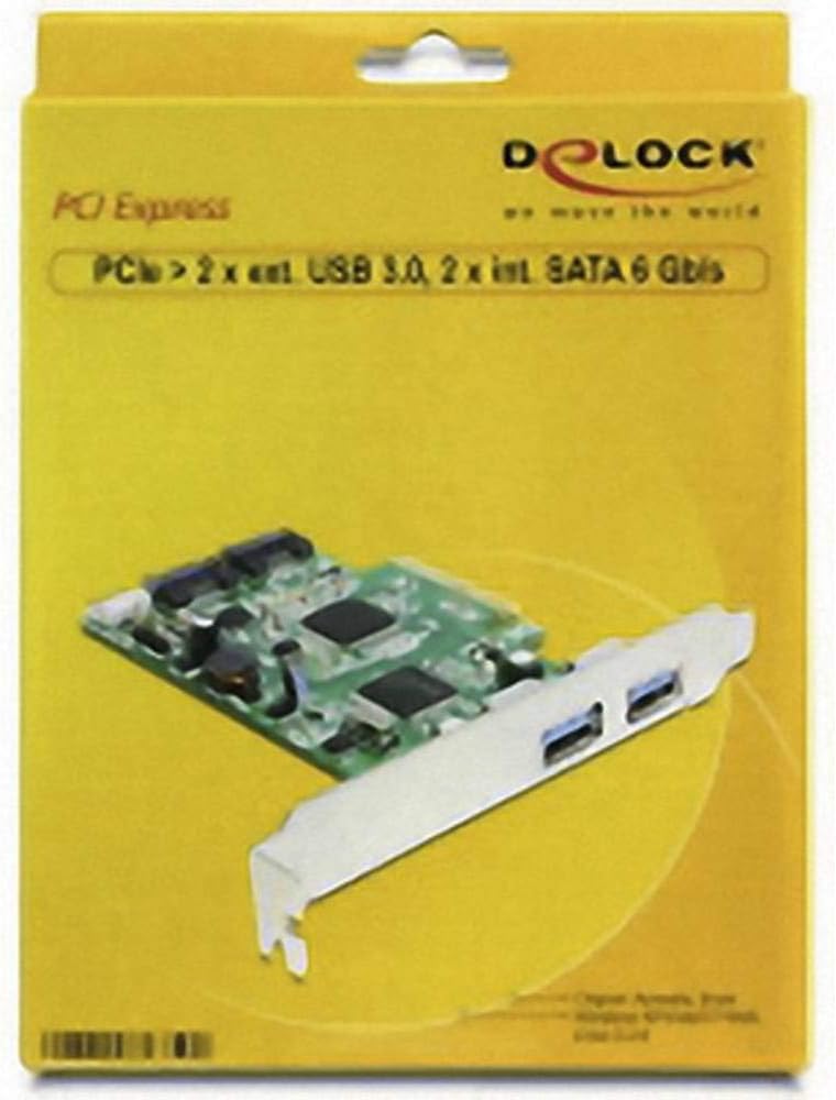 Delock 89359 2 Port USB 3.2 Gen 1-Controllerkarte USB-A PCIe