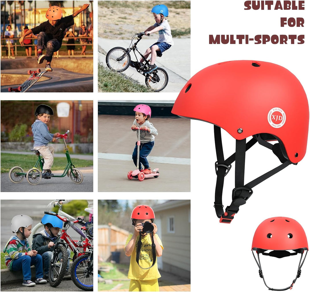 XJD Kinder Jugend Fahrradhelm Klassiker Kinderhelm CE-Zertifizierung für Multisport Fahrrad Klettern