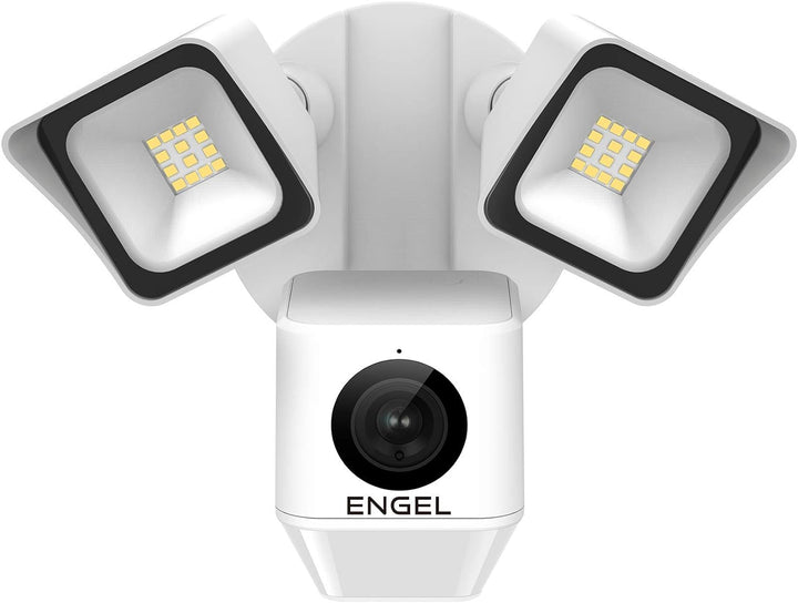 Noxcam 1080P Aussenkamera WLAN IP mit zwei Scheinwerfern und bewegungsaktiviertem Flutlicht mit Vide