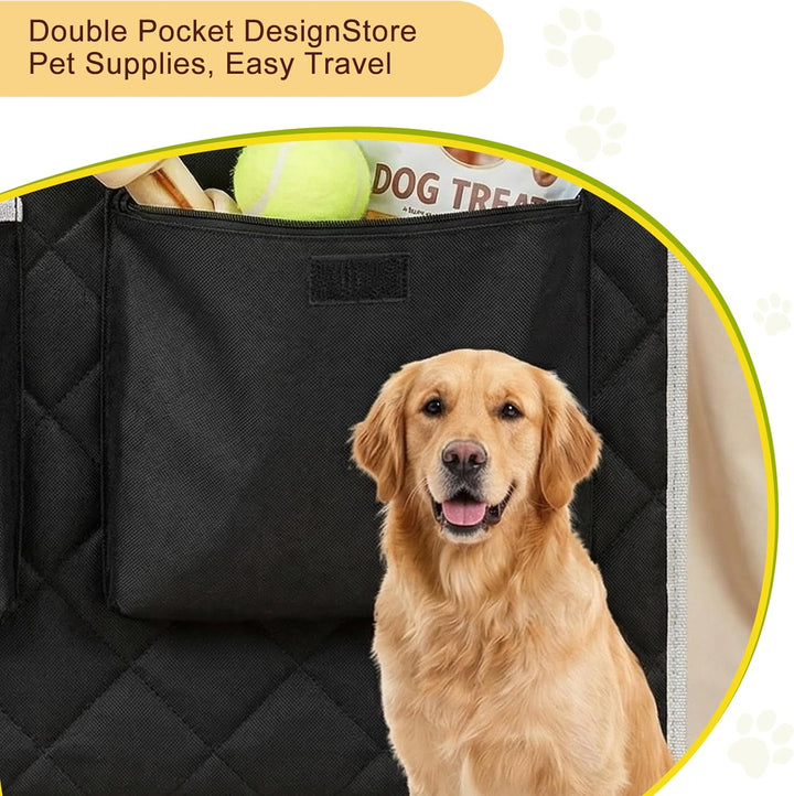 Kofferraumschutz Hund Gesteppt aus 600D Oxford-Gewebe: 180 x103x33cm Kofferraumschutz Hund mit Seite