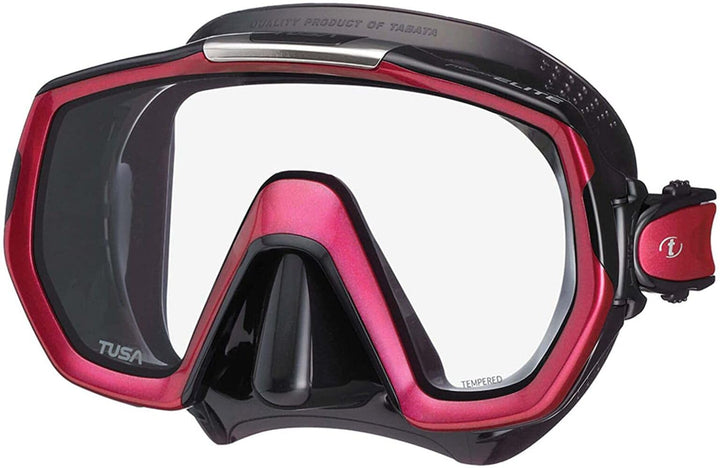 Tusa Freedom Elite Tauchmaske (M-1003) (Rose Pink/Black)