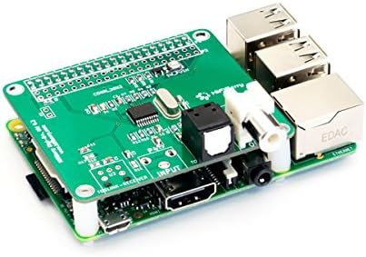 HiFiBerry Digi+ Standard Version - Digitale Soundkarte für Raspberry Pi 2 Modell B/B+ / A+ mit Tosli