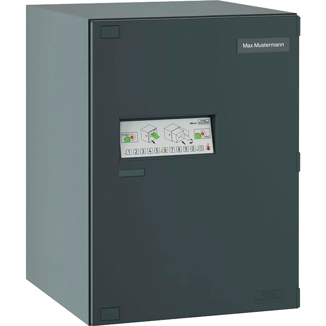 Burg Wächter Paketbox eBoxx für draussen, für alle gängigen Paketdienste, Witterungsbeständig, verzi