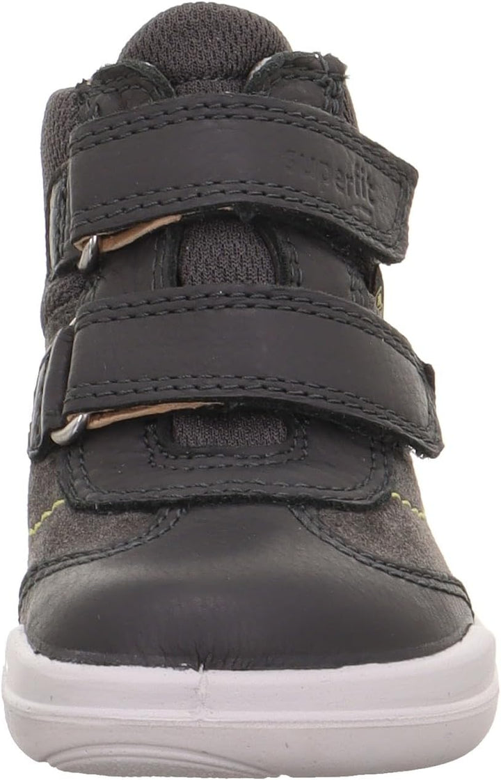 Superfit Jungen SUPERFREE leicht gefütterte Gore-Tex Lauflernschuhe 21 EU Weit Grau Hellgrün 2000, 2