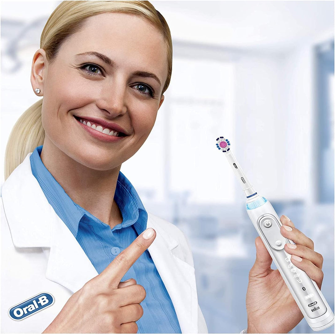 Braun Oral-B Aufsteckbürsten 3D White 4er Weiss 1 stück (4er Pack), Weiss 1 stück (4er Pack)