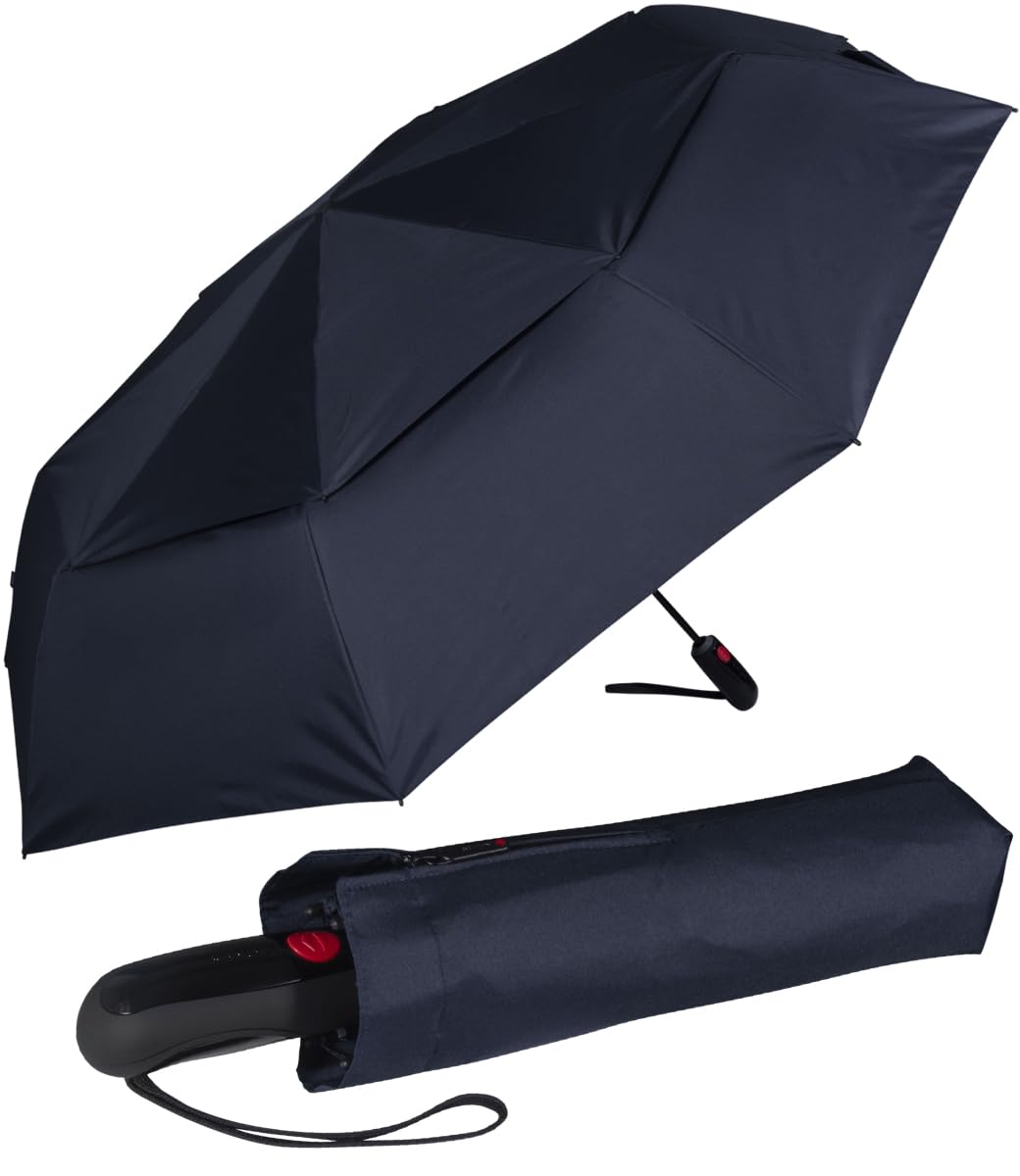 Knirps XXL-120cm Taschenschirm Fiber Xtreme Big-Duomatic - Navy, Navy