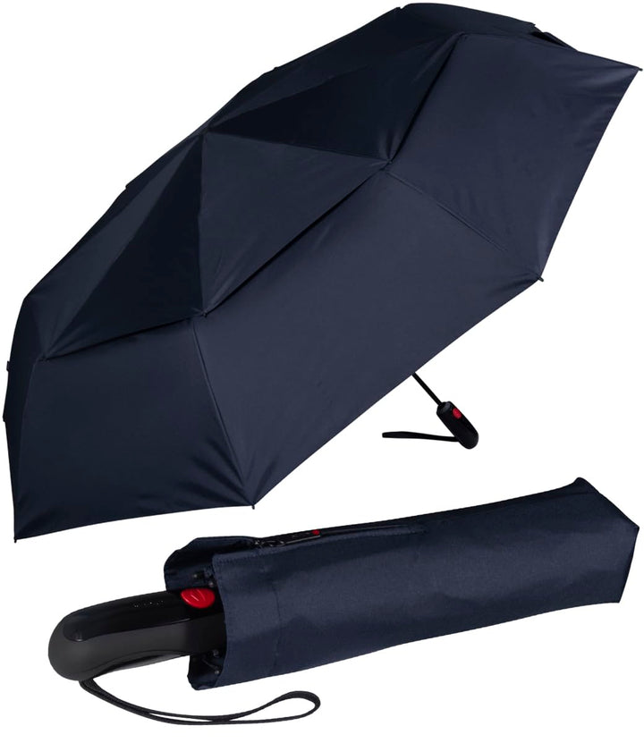 Knirps XXL-120cm Taschenschirm Fiber Xtreme Big-Duomatic - Navy, Navy