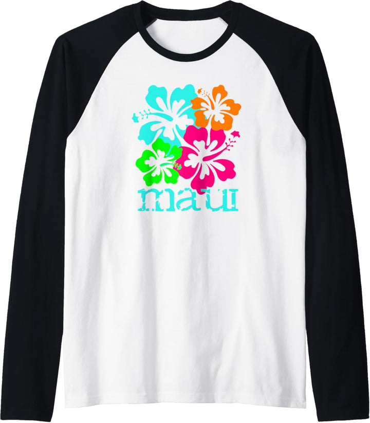 Maui Beach Tropical Paradise Travel Surf Ocean Vacay Raglan